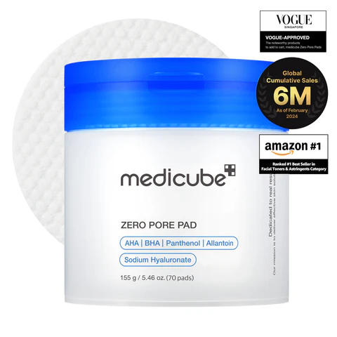 Zero Pore Pads 2.0 — Korean Pore-Refining Treatment Pads with BHA & AHA